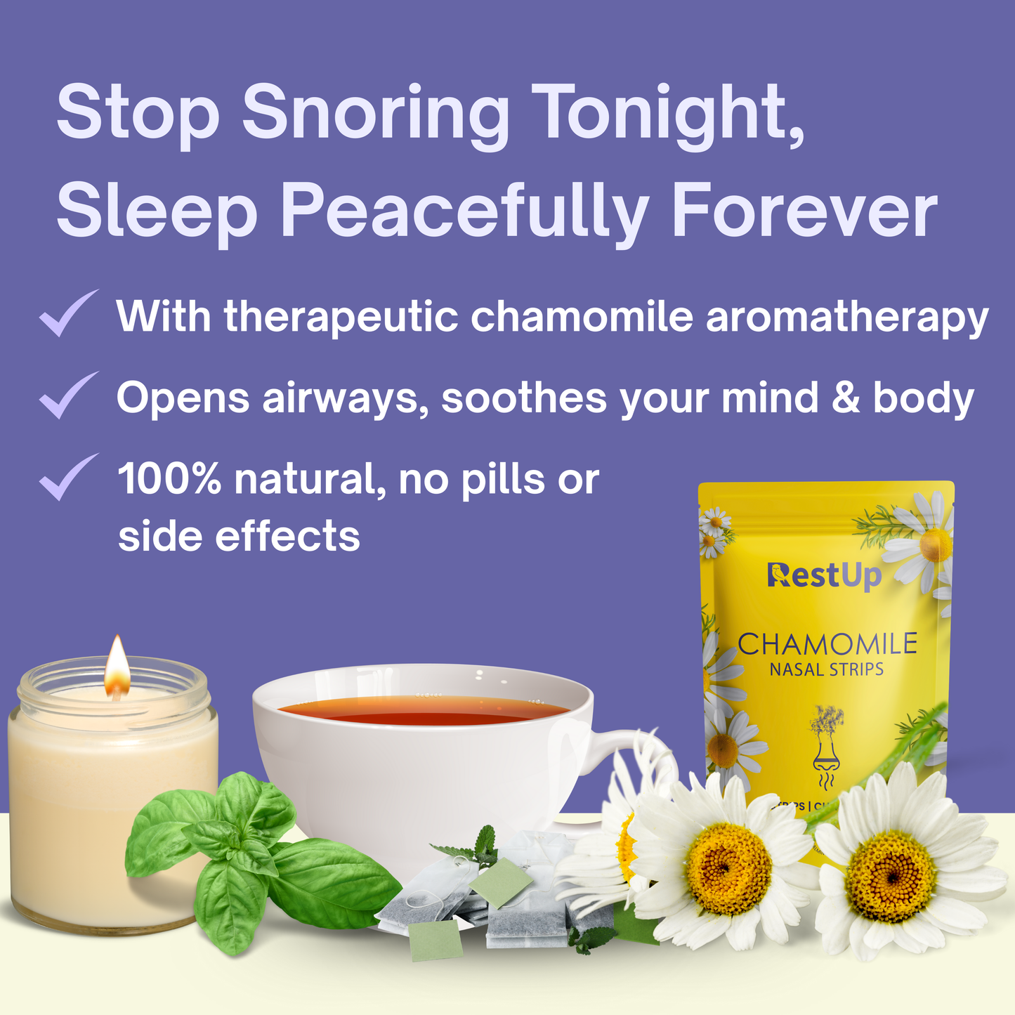 RestUp Chamomile Nasal Strips
