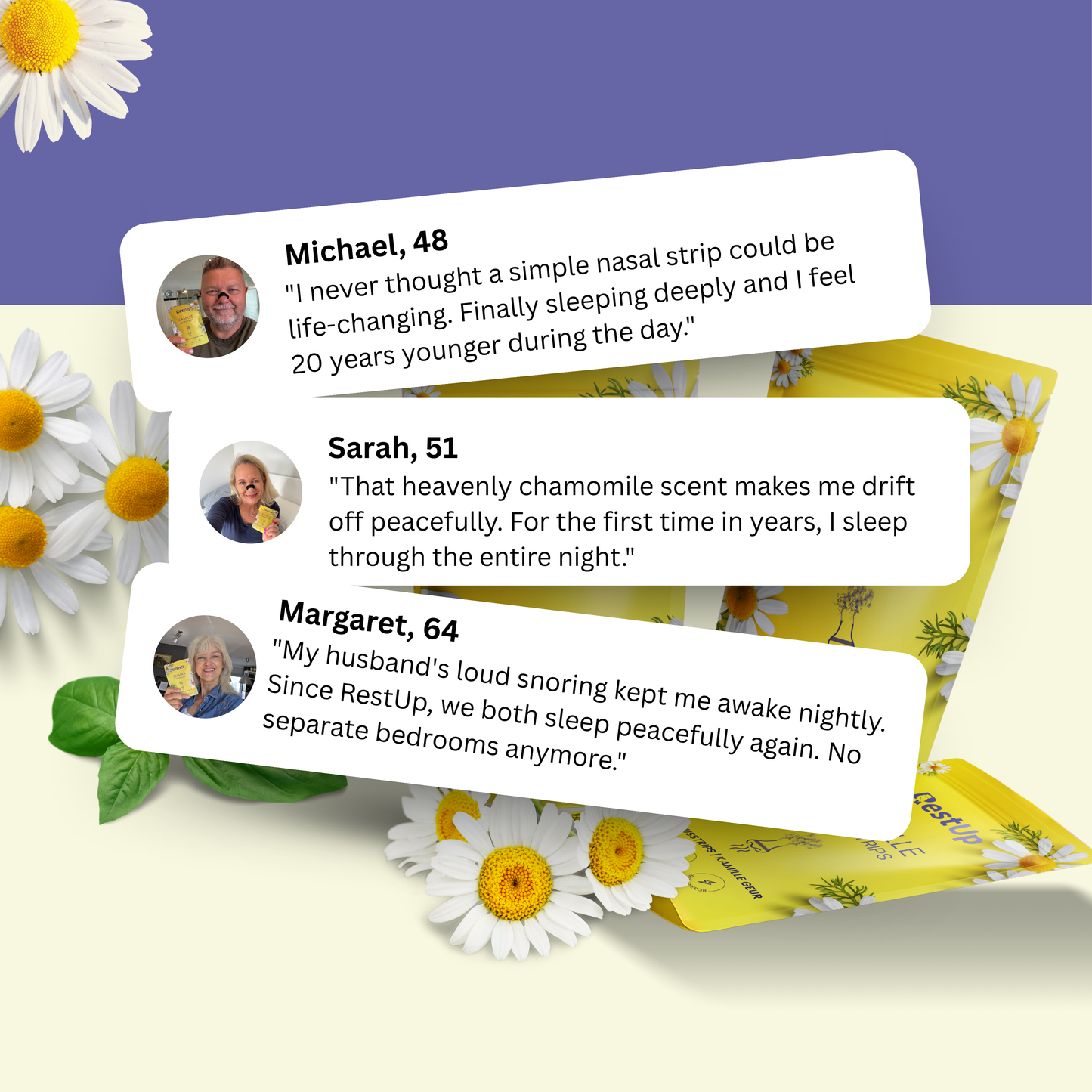 RestUp Chamomile Nasal Strips